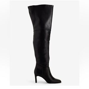 Express: over the knee leather boots: NWT